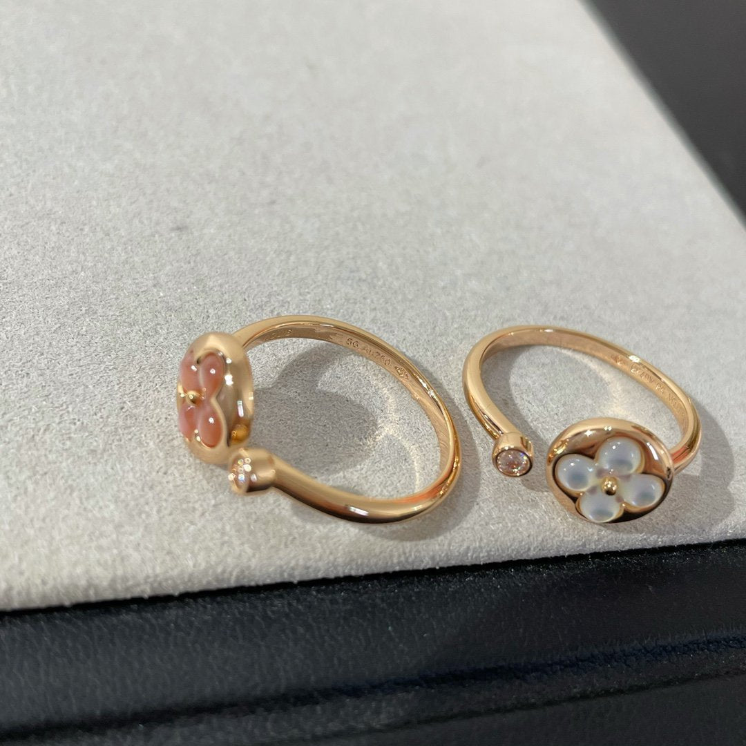 [Stars Jewelry]SUN 1 DIAMOND PINK MOP RING