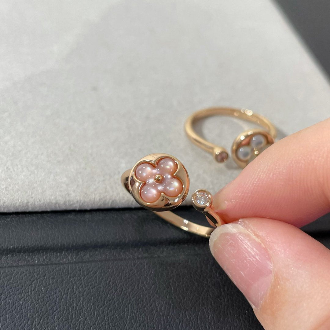 [Stars Jewelry]SUN 1 DIAMOND PINK MOP RING