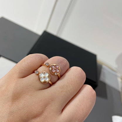 [Stars Jewelry]SUN 1 DIAMOND PINK MOP RING