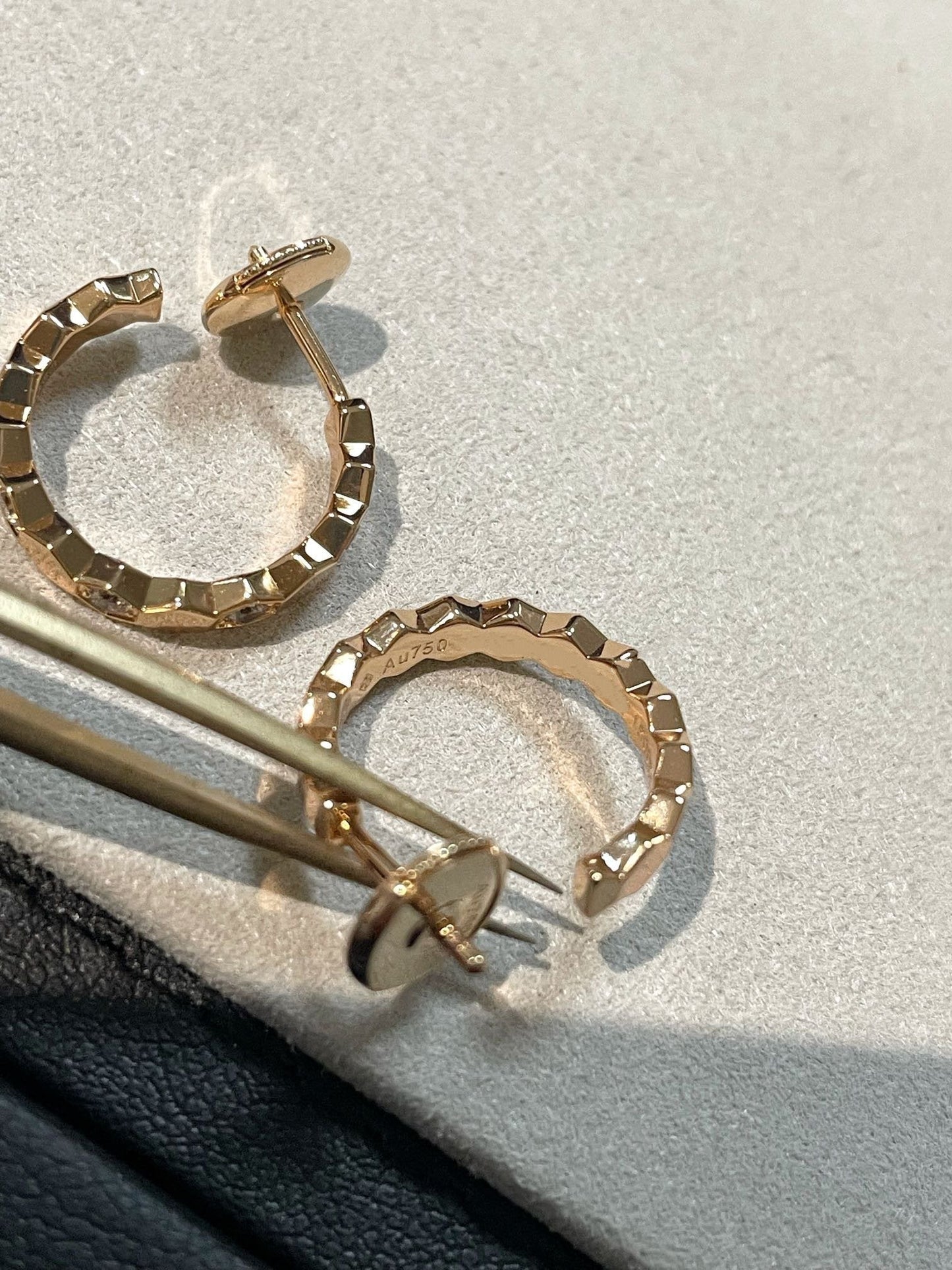 [Stars Jewelry]Hollow Design Four-Leaf Clover Flower Shape Ring