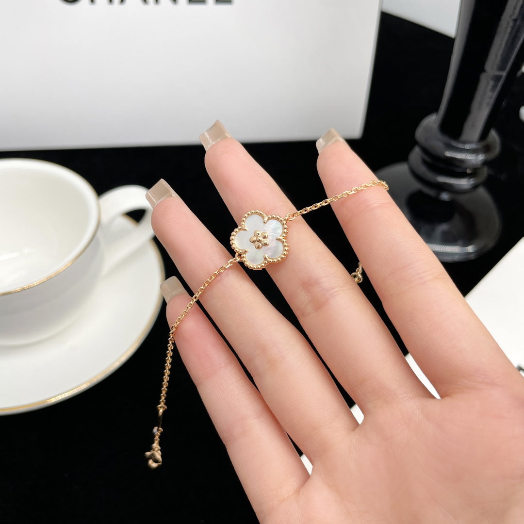 [Stars Jewelry]LUCKY SPRING ROSE GOLD MOP BRACELET