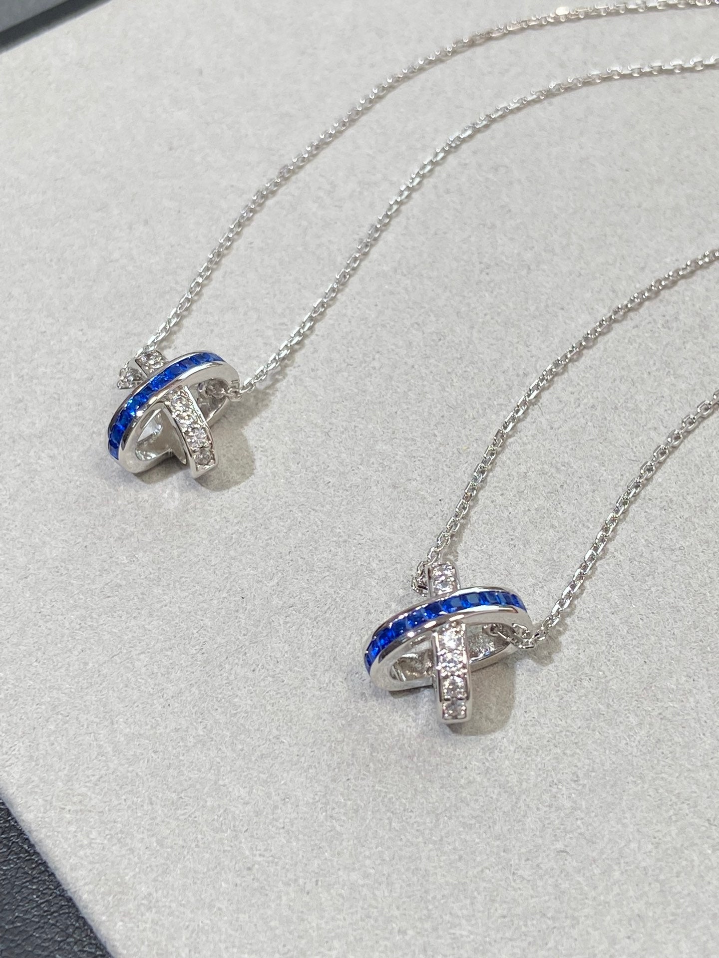 [Stars Jewelry]LIENS DIAMOND SILVER NECKLACE