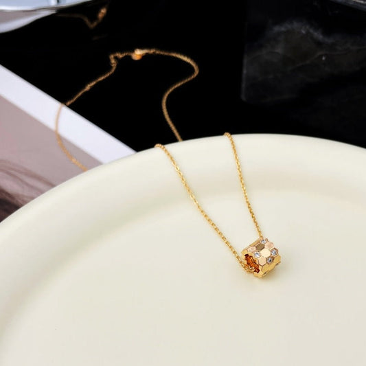 [Stars Jewelry]BEE MINI PEDANT DIAMOND NECKLACE