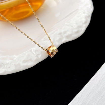 [Stars Jewelry]BEE MINI PEDANT DIAMOND NECKLACE