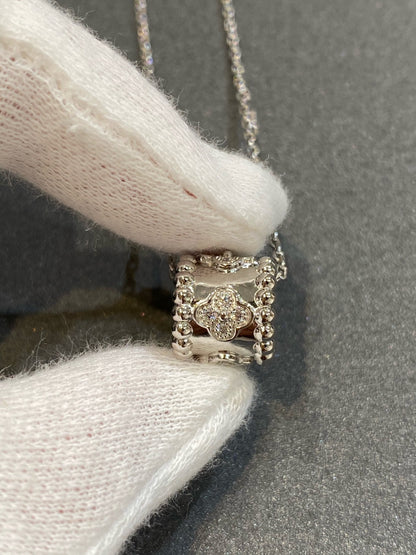 [Stars Jewelry]PERLEE PEDANT SIVLER DIAMOND NECKLACE