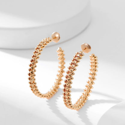 [Stars Jewelry]CLASH HOOP EARRINGS