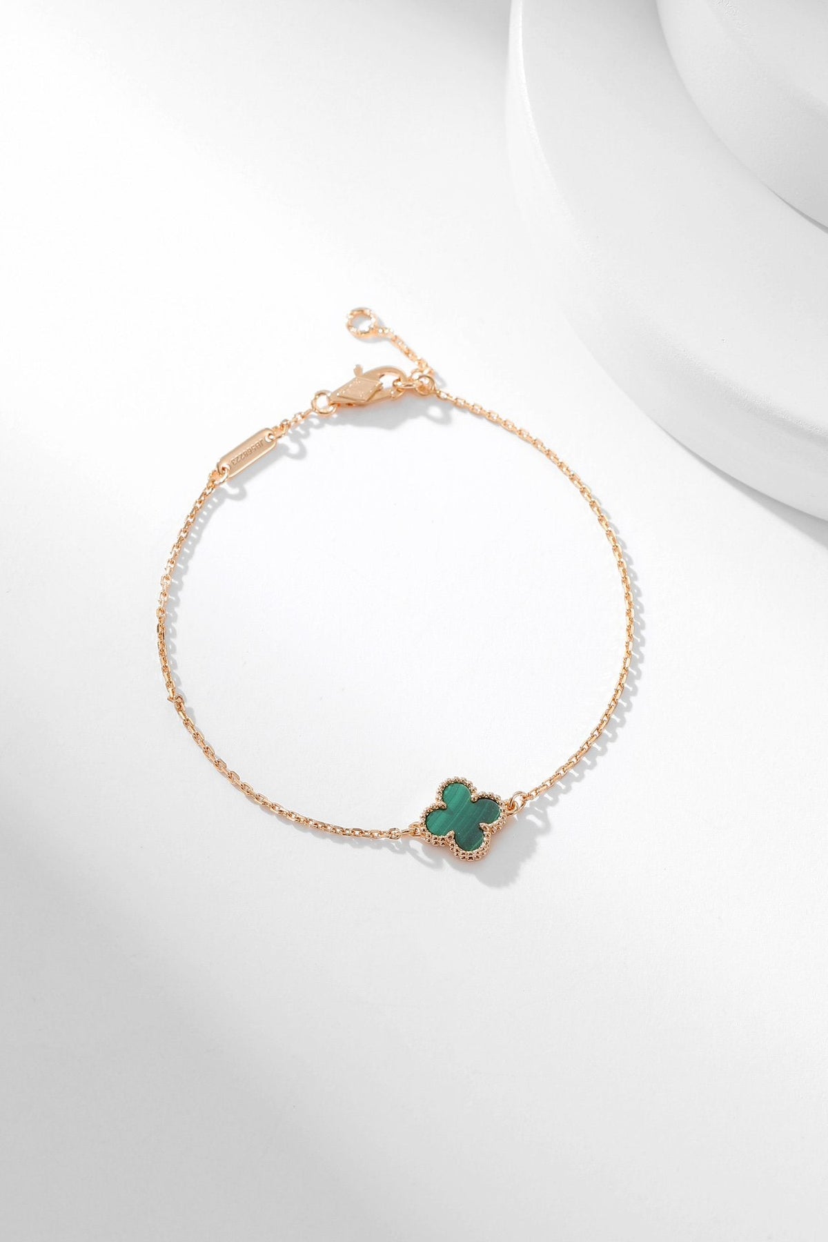 [Stars Jewelry]CLOVER BRACELET MALACHITE 1 MOTIF