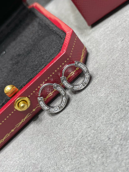 [Stars Jewelry]LOVE DIAMOND EARRINGS