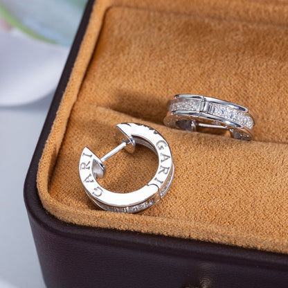 [Stars Jewelry]ZERO 1 MINI SILVER DIAMOND EARRINGS