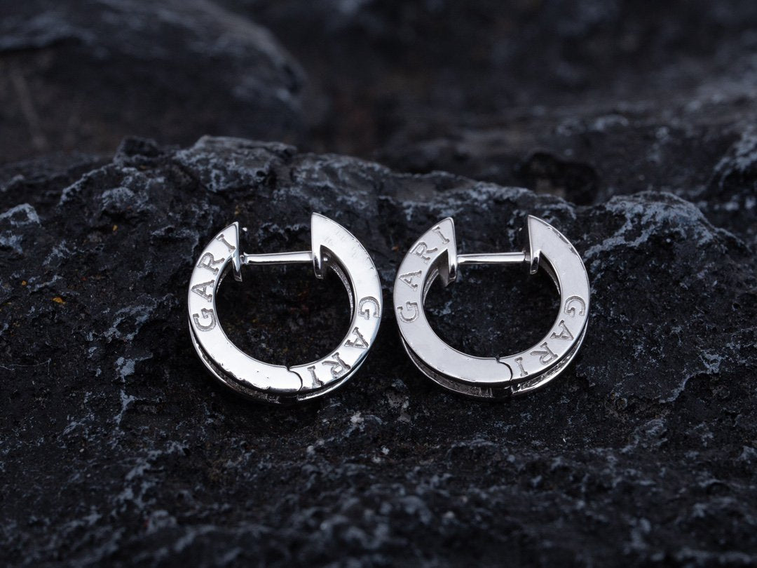 [Stars Jewelry]ZERO 1 MINI SILVER DIAMOND EARRINGS