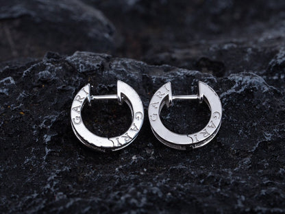 [Stars Jewelry]ZERO 1 MINI SILVER DIAMOND EARRINGS