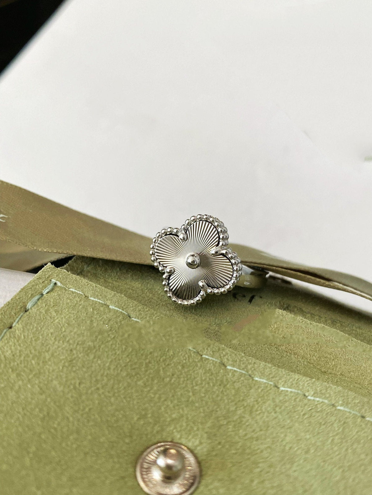 [Stars Jewelry]CLOVER SILVER RING