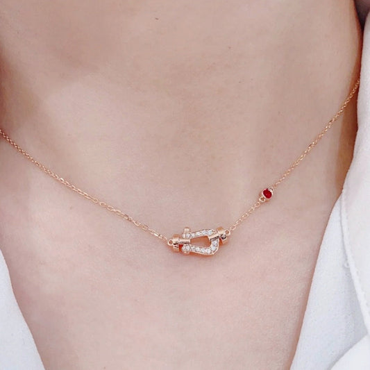 [Stars Jewelry]FORCE 10 DIAMOND PINK GOLD NECKLACE