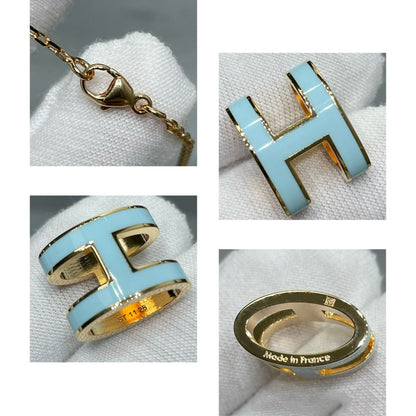 [Stars Jewelry]POP H SKY BLUE NECKLACE
