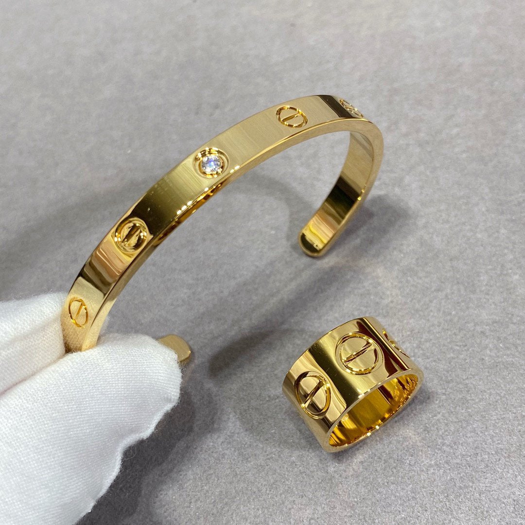 [Stars Jewelry]LOVE 11MM LARGE RING