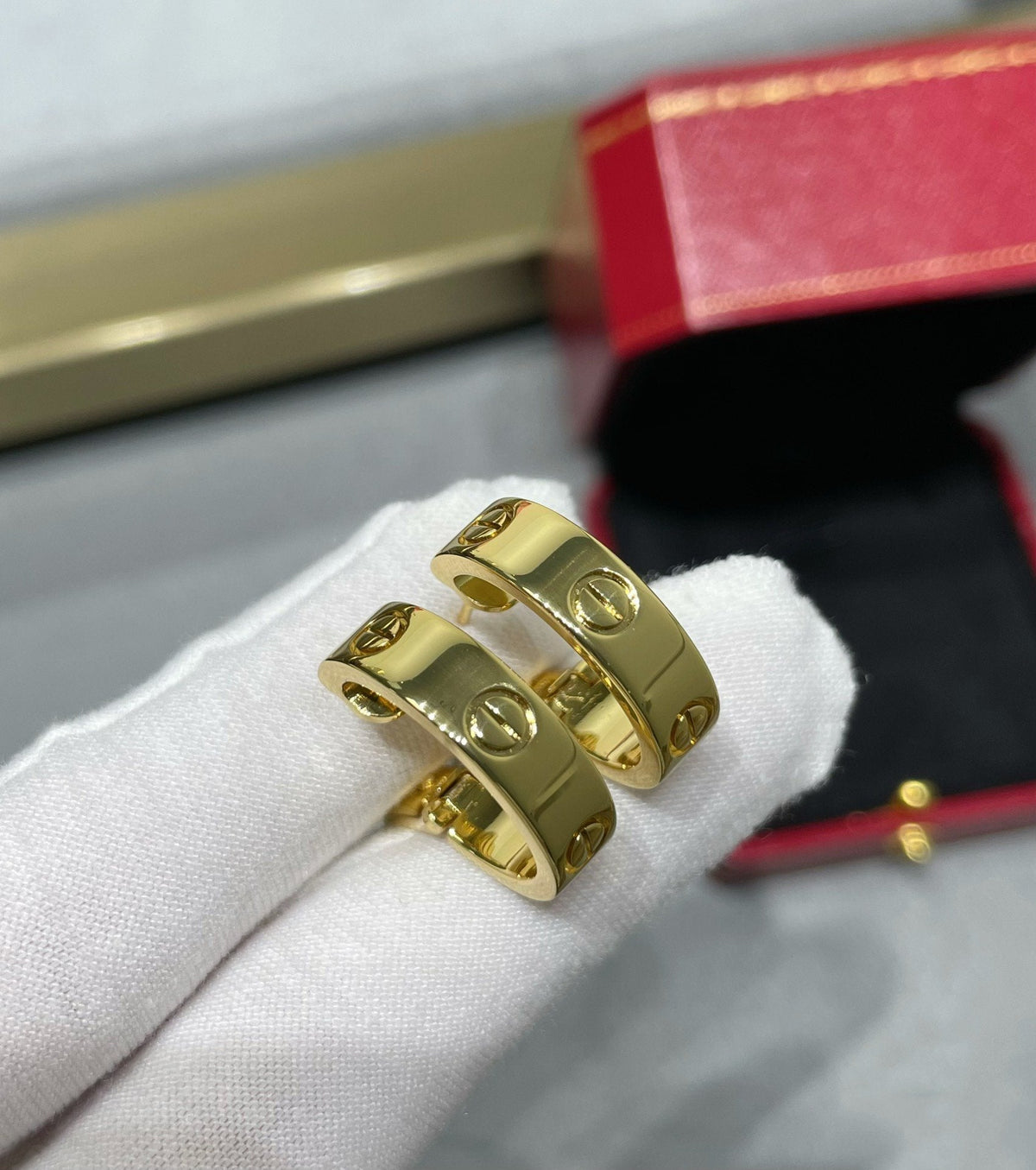 [Stars Jewelry]LOVE 5.5MM EARRINGS