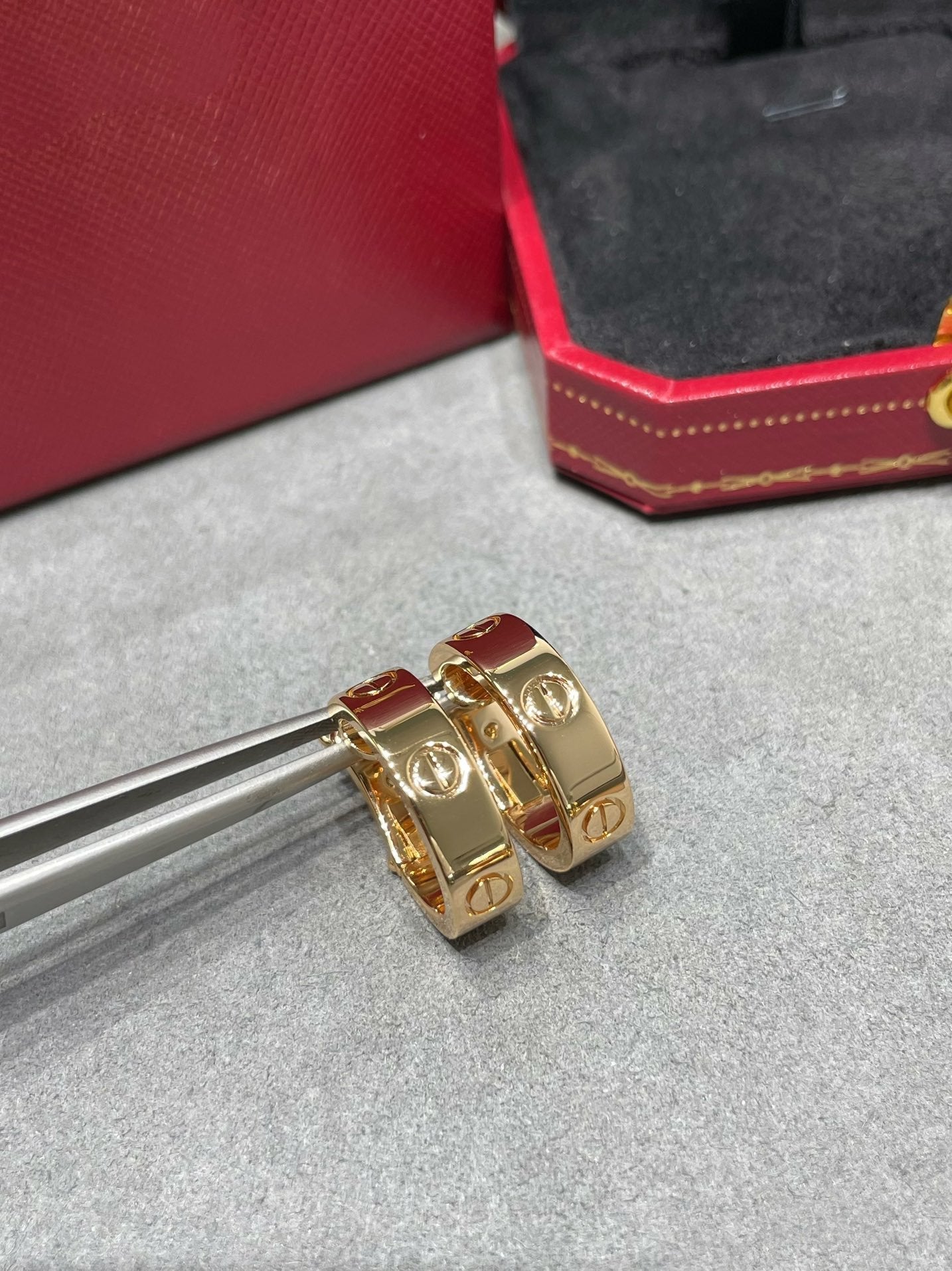 [Stars Jewelry]LOVE 5.5MM EARRINGS