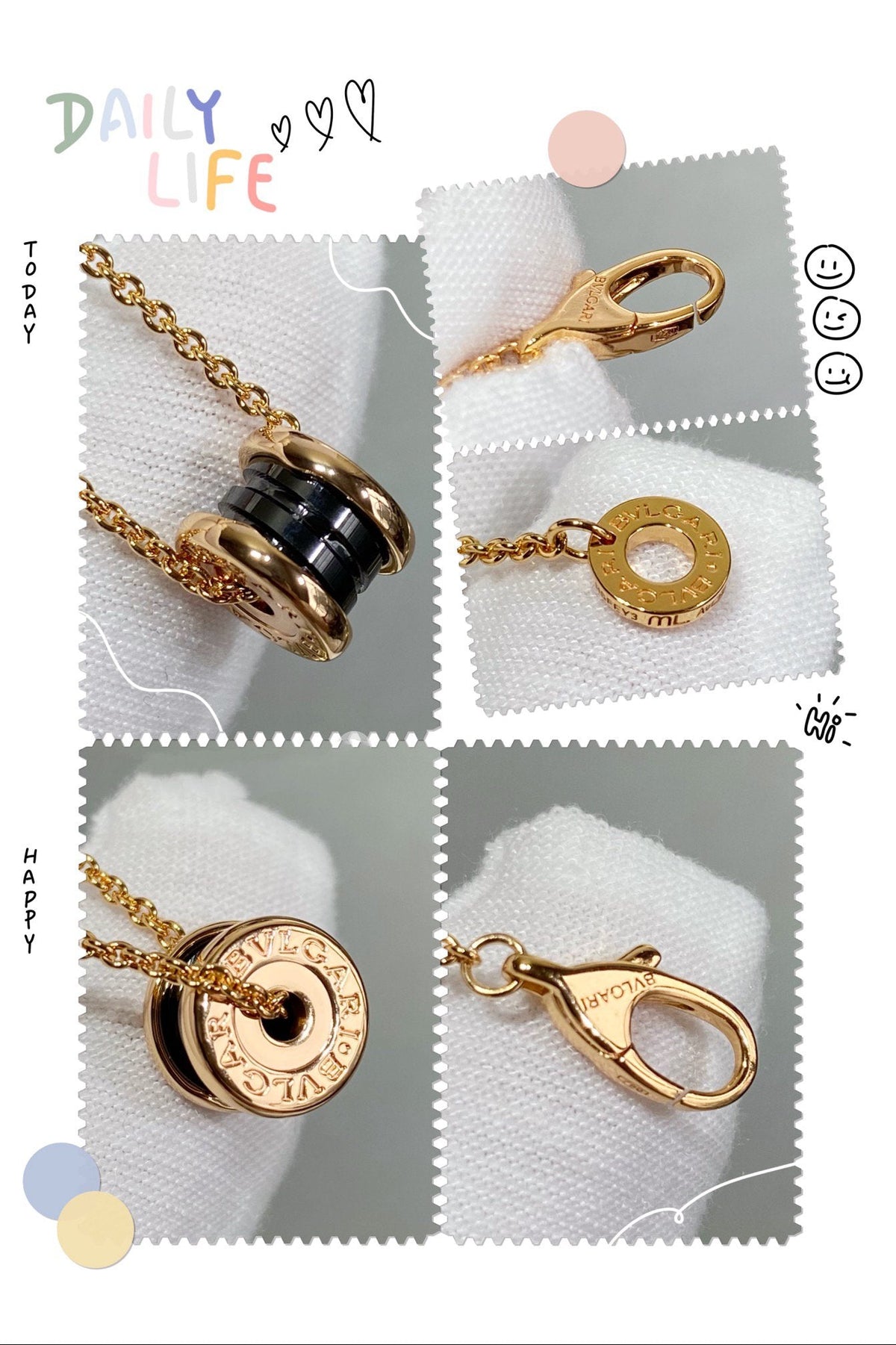 [Stars Jewelry]ZERO 1 CERAMIC MINI NECKLACE
