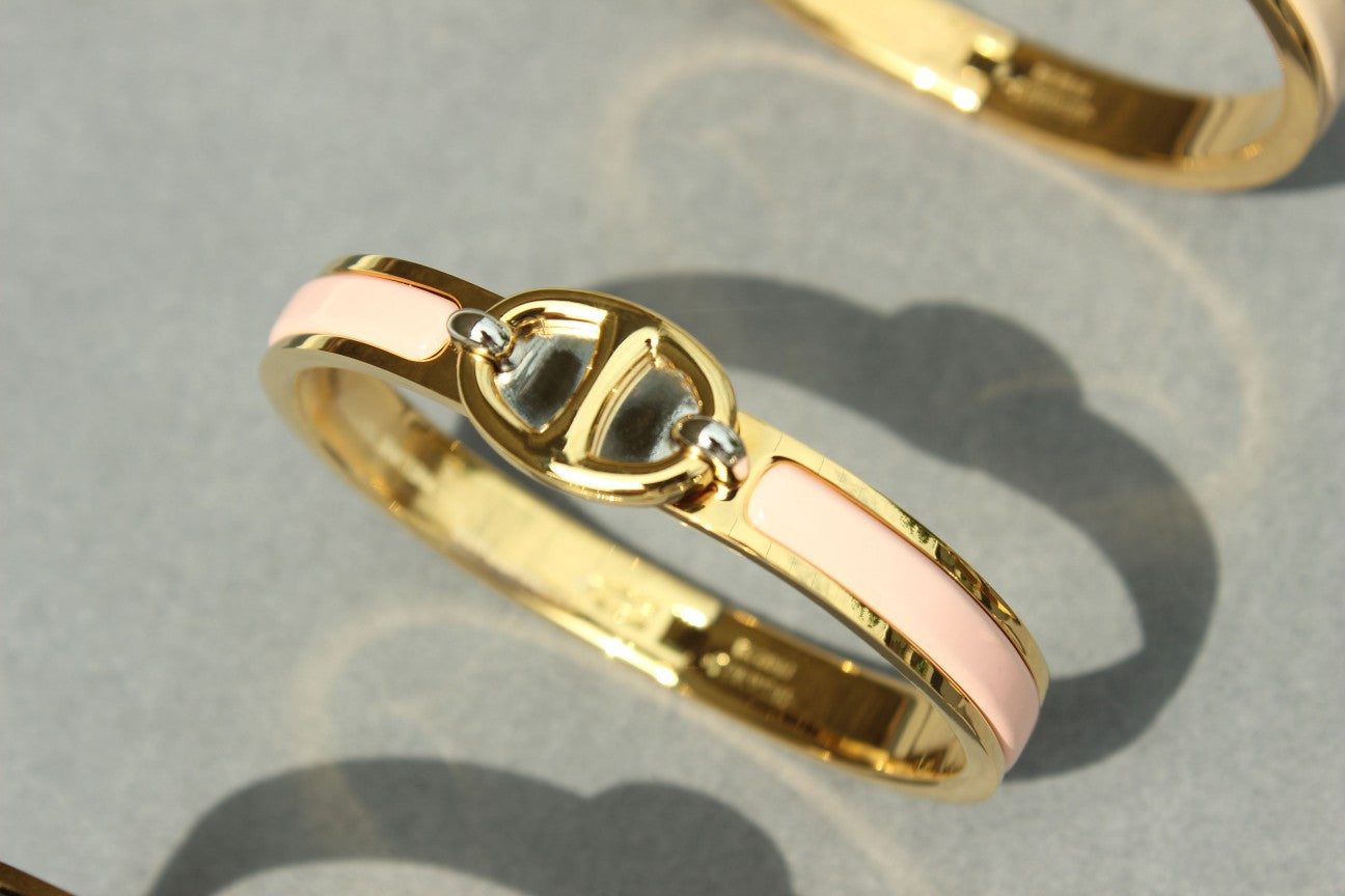 [Stars Jewelry]CLIC CHAINE GOLD BRACELET