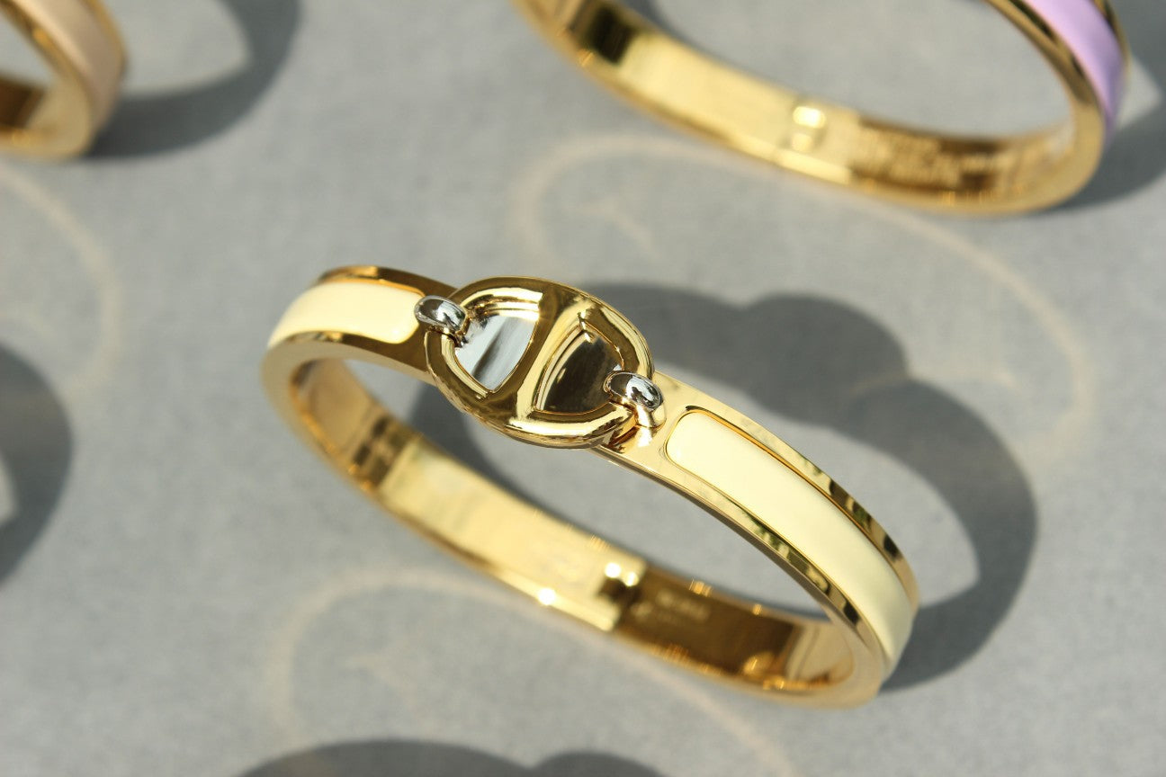 [Stars Jewelry]CLIC CHAINE GOLD BRACELET