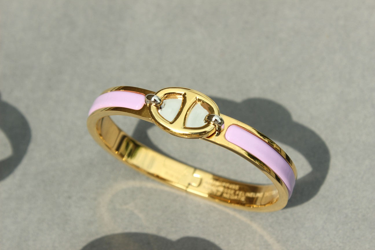 [Stars Jewelry]CLIC CHAINE GOLD BRACELET