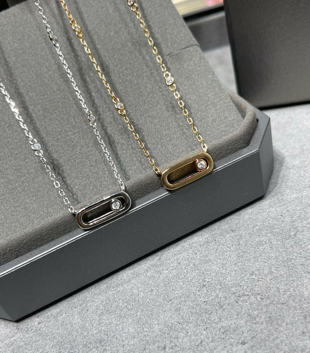 [Stars Jewelry]MOVE UNO DIAMOND NECKLACE