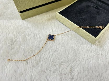 [Stars Jewelry]CLOVER 1 MOTIF PIETERSITE BRACELET