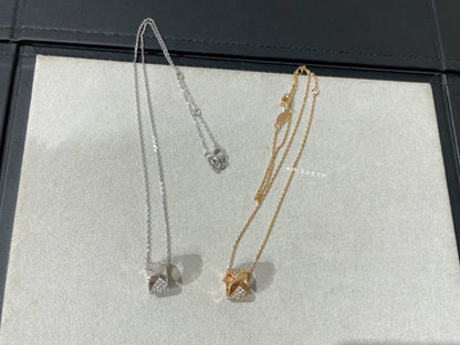 [Stars Jewelry]LIENS EVIDENCE DIAMOND PAVED NECKLACE