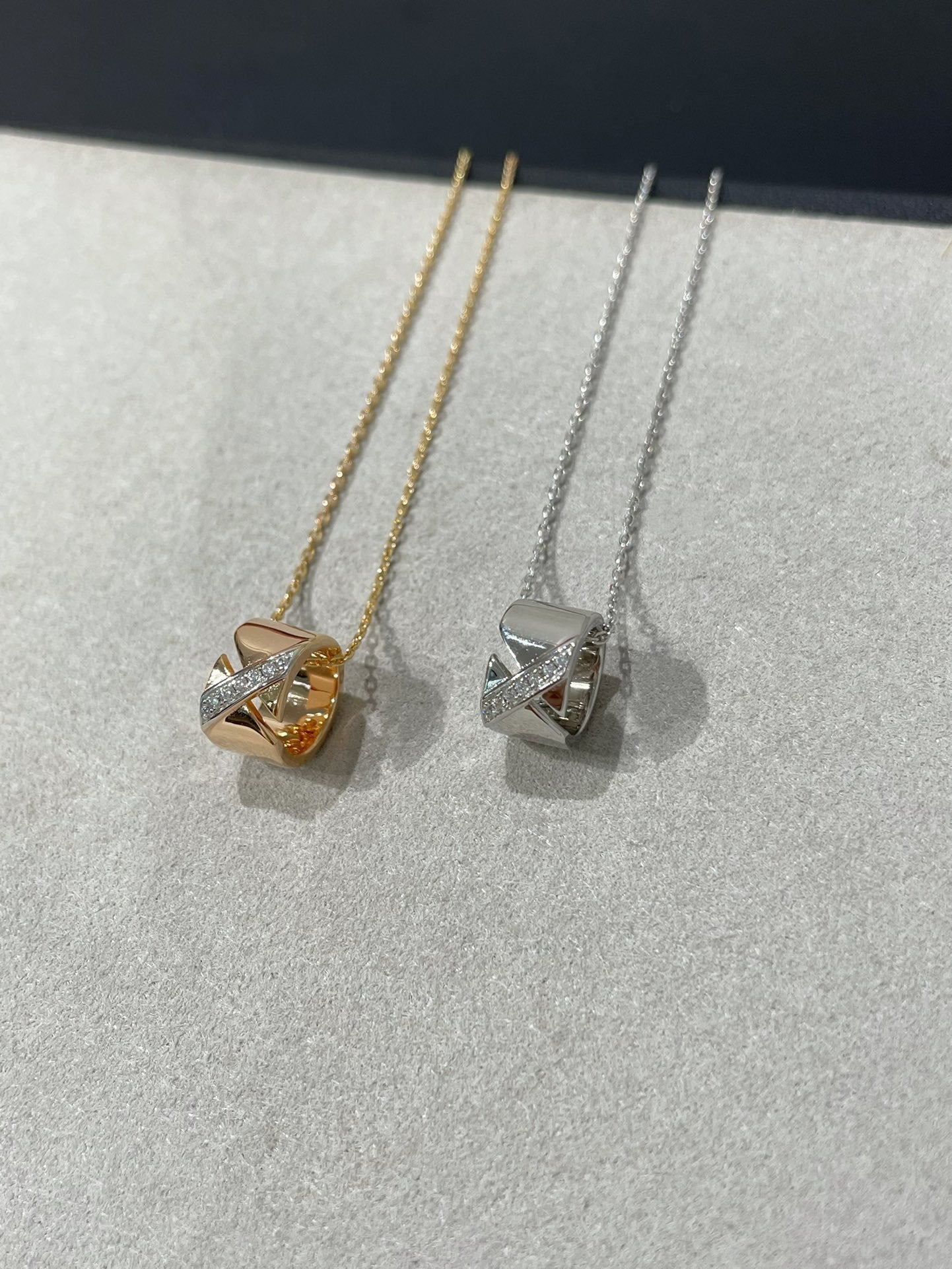[Stars Jewelry]LIENS EVIDENCE DIAMOND NECKLACE