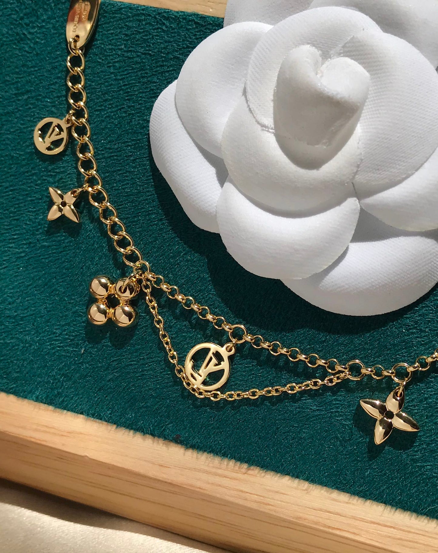 [Stars Jewelry]BLOOMING PINK GOLD MOP BRACELET