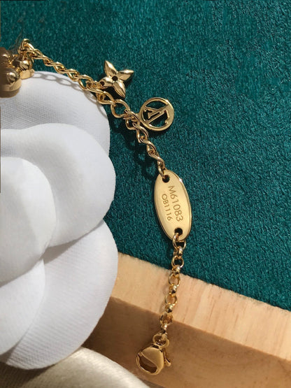 [Stars Jewelry]BLOOMING PINK GOLD MOP BRACELET