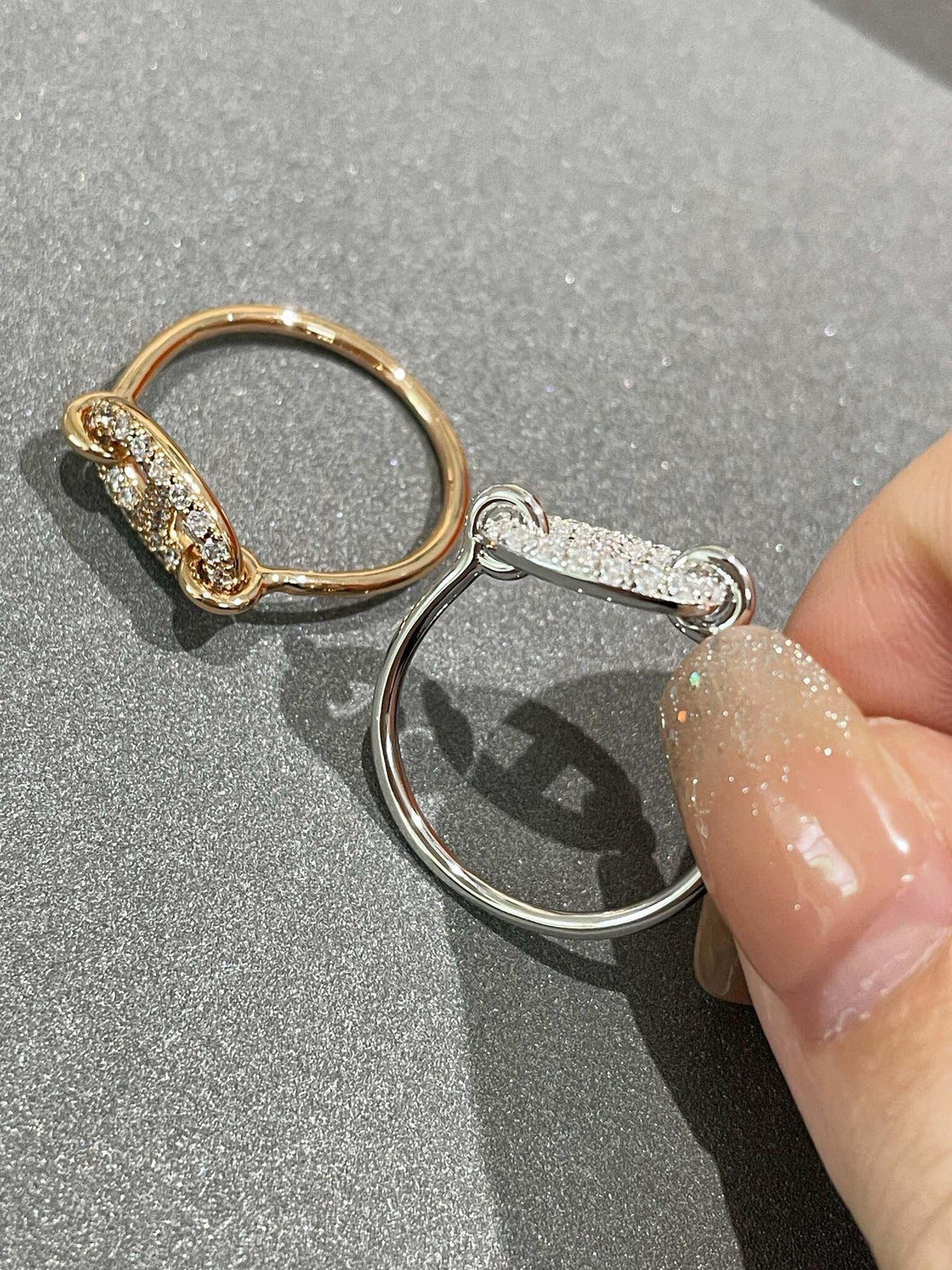 [Stars Jewelry]RONDE SMALL DIAMOND RING