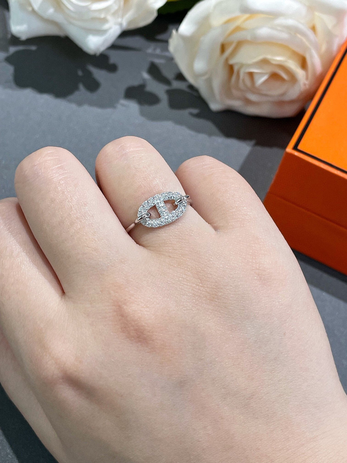 [Stars Jewelry]RONDE SMALL DIAMOND RING