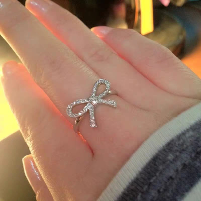 [Stellar jewels]TWIST BOW RING