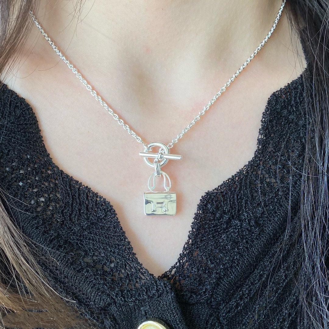 [Stars Jewelry]CONSTANCE PEDANT SILVER NECKLACE