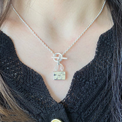 [Stars Jewelry]CONSTANCE PEDANT SILVER NECKLACE
