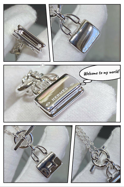 [Stars Jewelry]CONSTANCE PEDANT SILVER NECKLACE