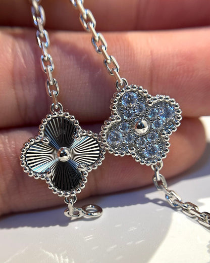 [Stars Jewelry] CLOVER 5 MOTIF LASER BRACELET COLLECTION