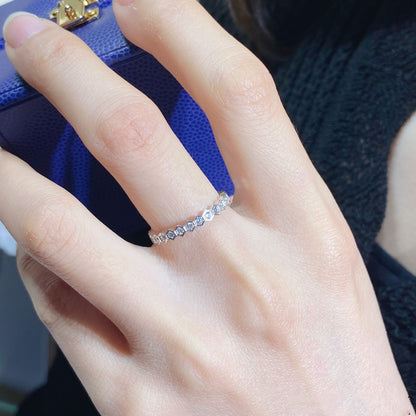 [Stars Jewelry]BEE LOVE DIAMOND PAVED SMALL RING