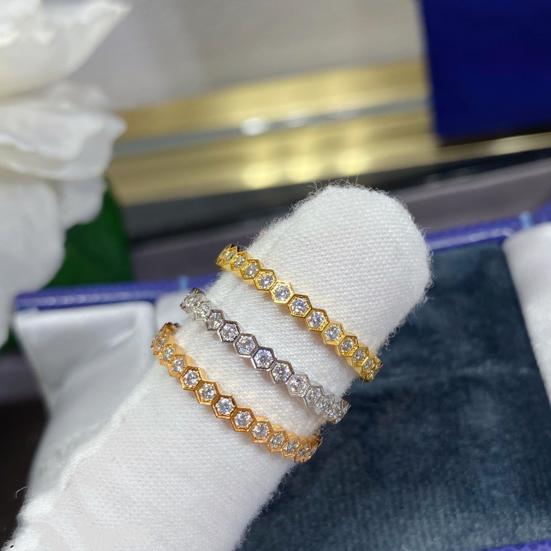 [Stars Jewelry]BEE LOVE DIAMOND PAVED SMALL RING
