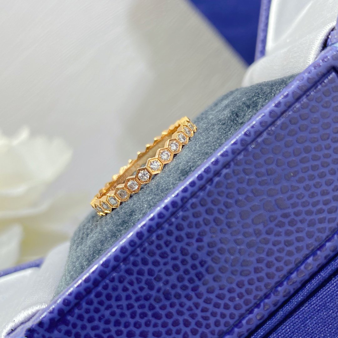 [Stars Jewelry]BEE LOVE DIAMOND PAVED SMALL RING
