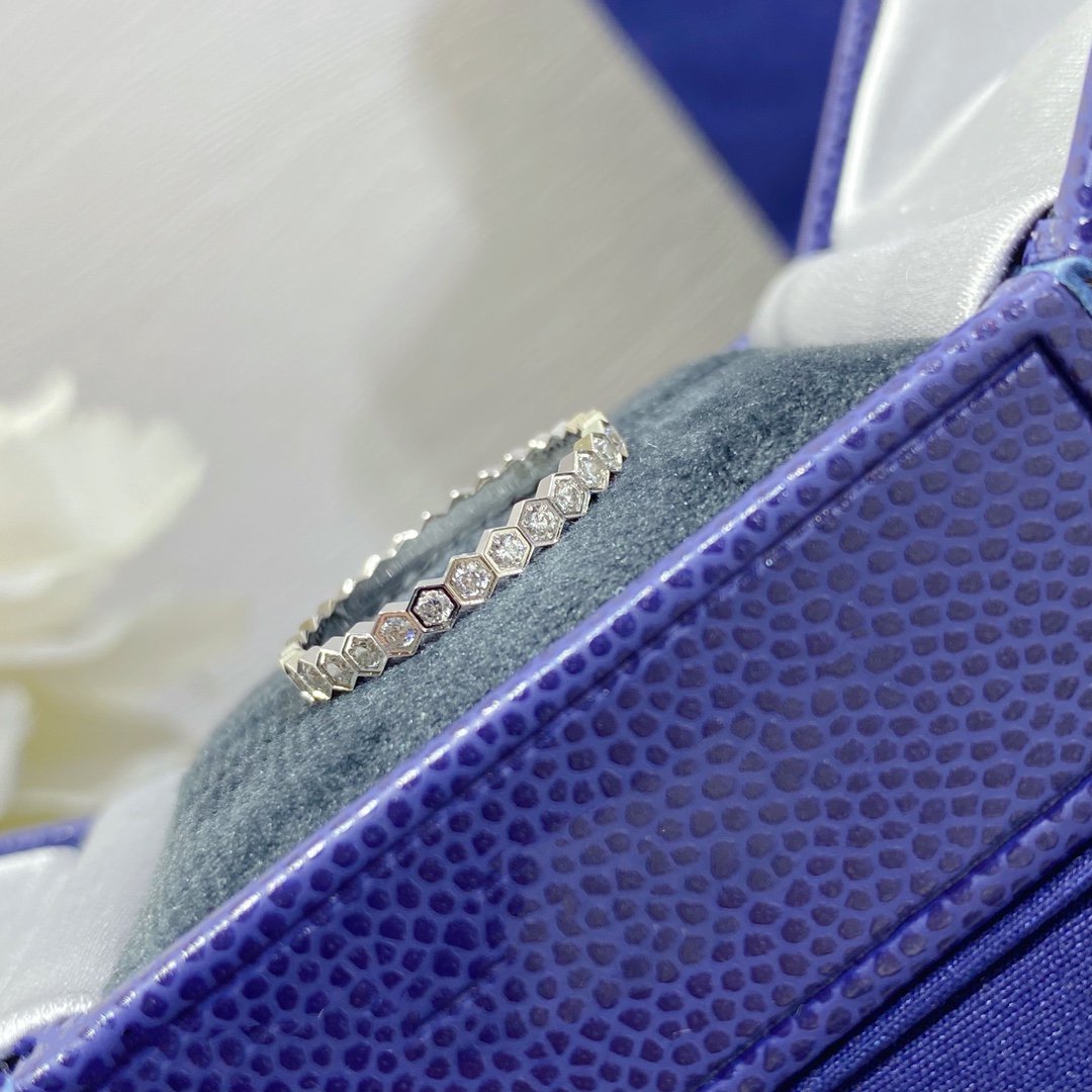 [Stars Jewelry]BEE LOVE DIAMOND PAVED SMALL RING