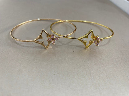 [Stars Jewelry]Pink Diamond Bracelet