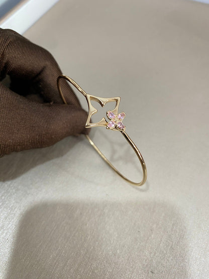 [Stars Jewelry]Pink Diamond Bracelet