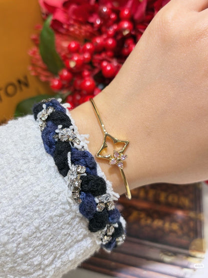 [Stars Jewelry]Pink Diamond Bracelet