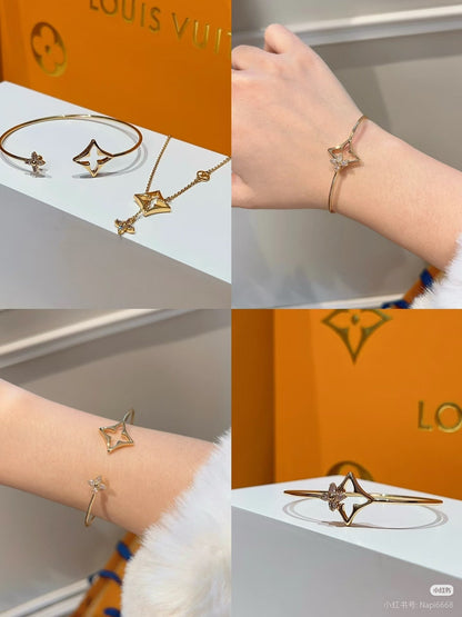 [Stars Jewelry]Pink Diamond Bracelet