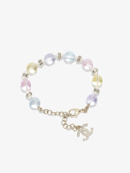[Stars Jewelry]Colorful Transparent Resin Bracelet