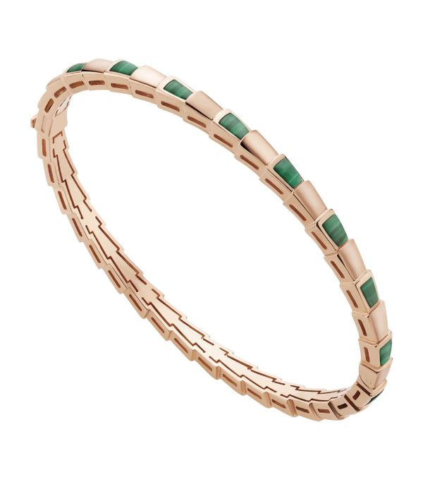 [Stars Jewelry]SERPENTI BRACELET PINK GOLD MALACHITE