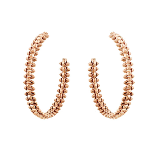 [Stars Jewelry]CLASH LARGE HOOP EARRINGS