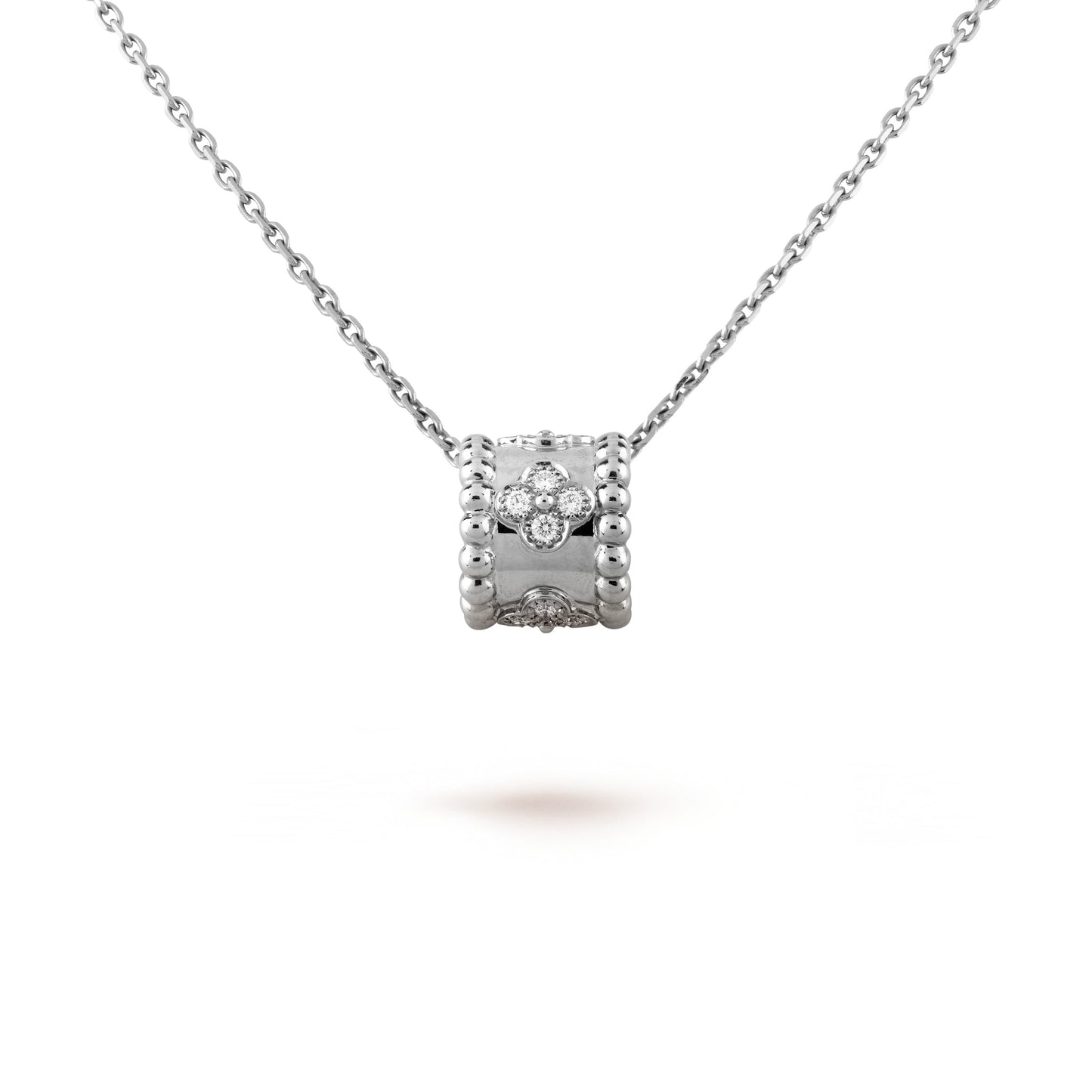 [Stars Jewelry]PERLEE PEDANT SIVLER DIAMOND NECKLACE